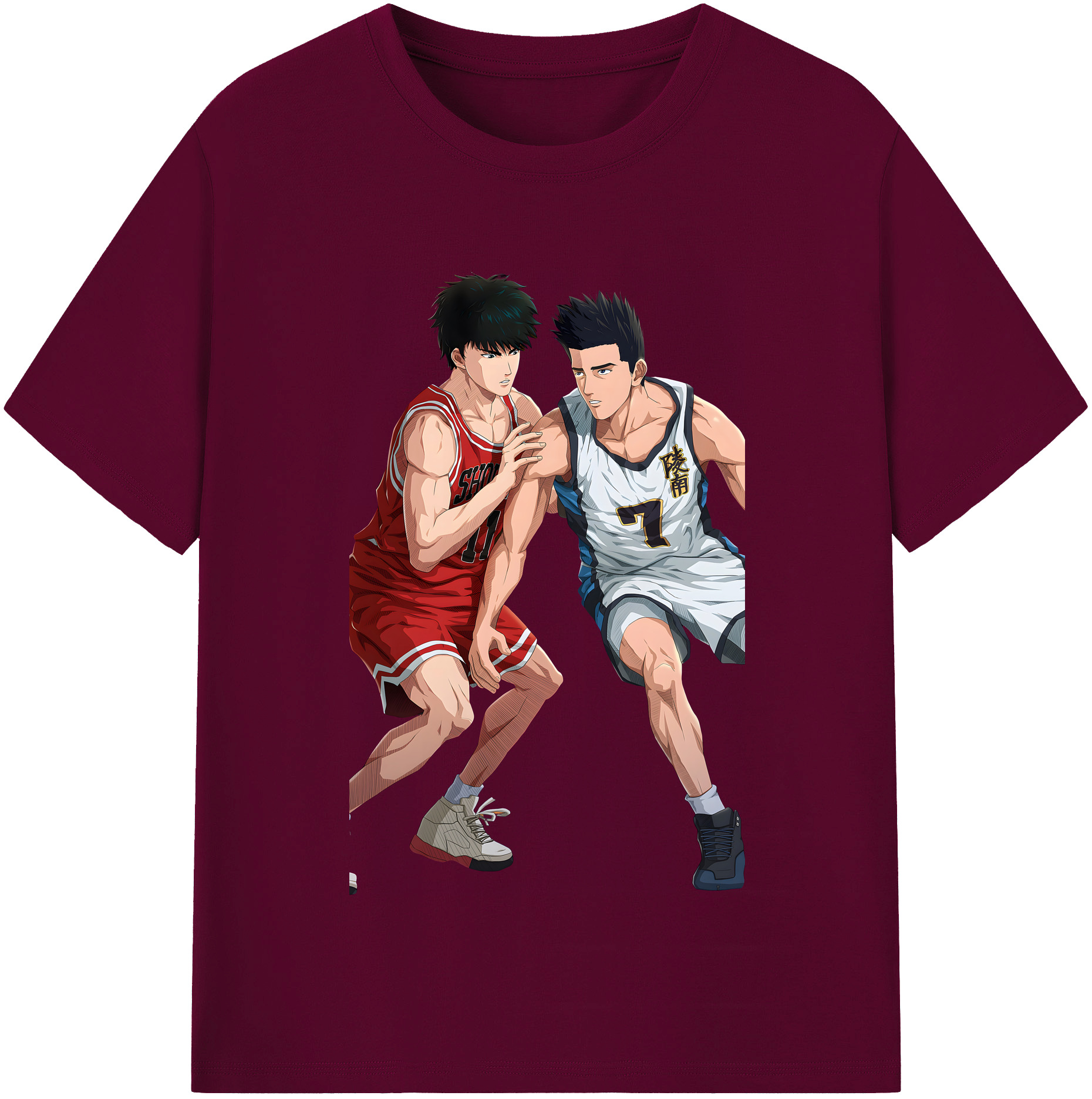 （画像用） SLAM DUNK／スラムダンク レディースカジュアルプリントTシャツ（綿100％）